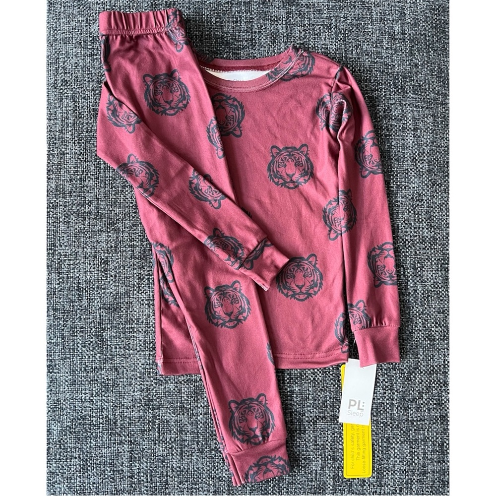 NWT PL Baby Boy’s Tiger Pajama Set
